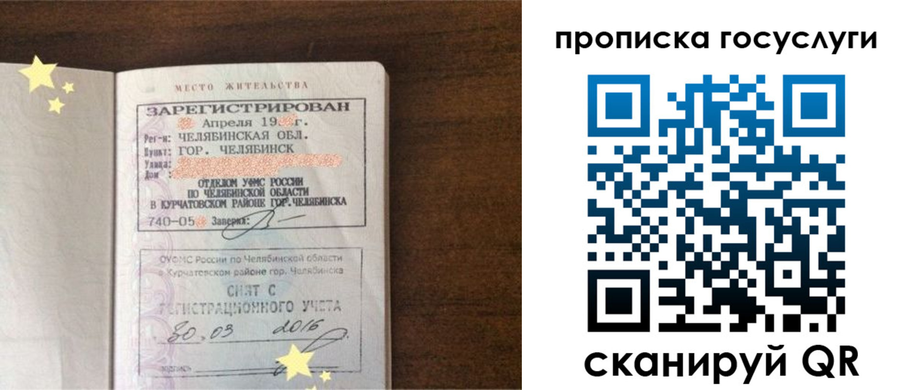 временная регистрация адрес в Симе